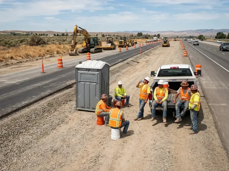 highway-road-construction-crew-007 — frequently asked questions, Porta Potty and Restroom Rentals in Ambridge, PA